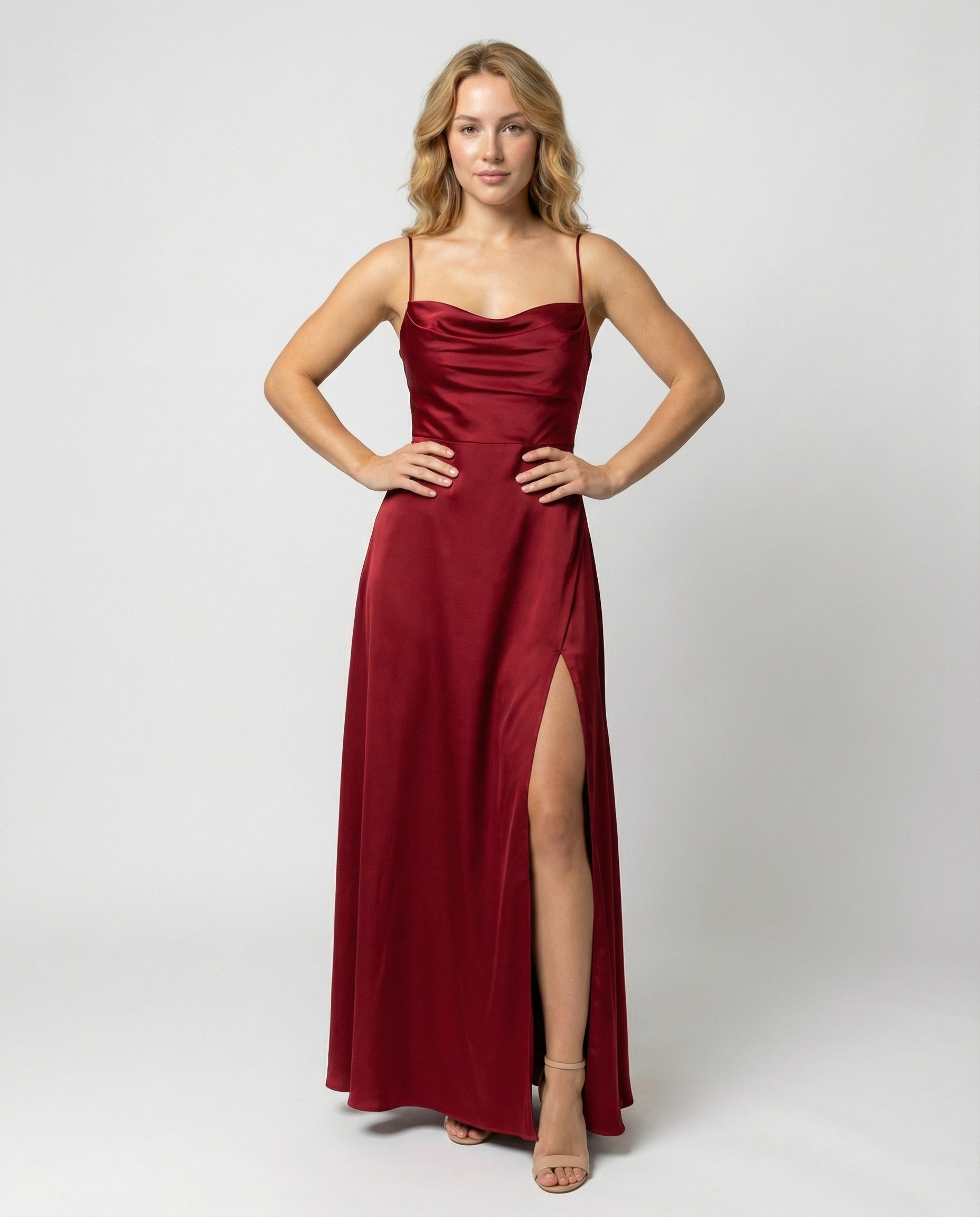 The Serena – Women's Leg-Split Maxi Dress | Huna