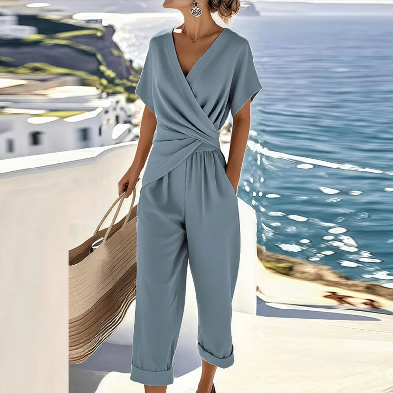 Elena | Elegance and Effortless Summer Two Piece Set