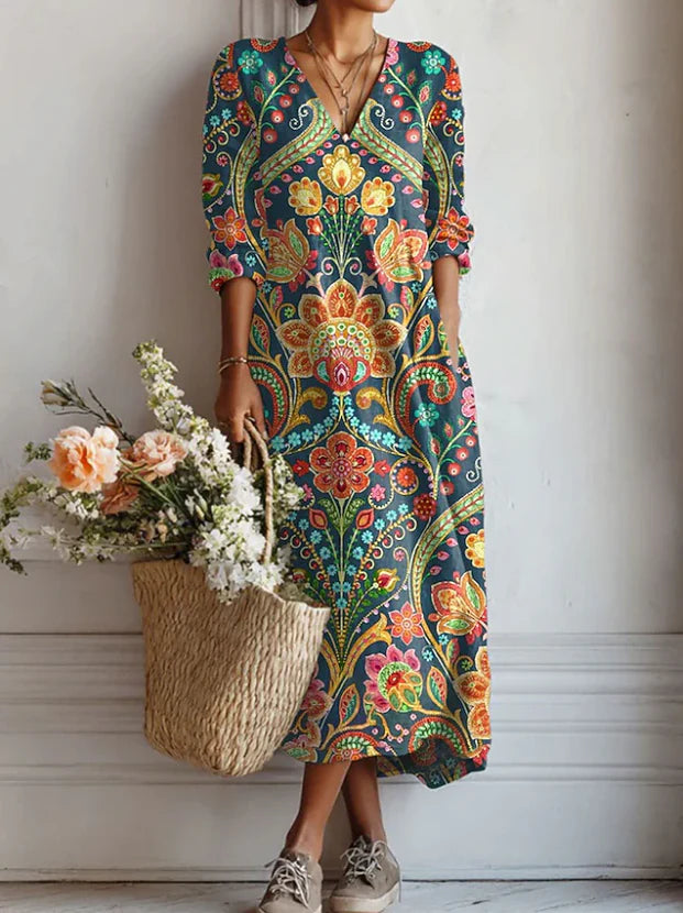 The Vivienne – Statement Midi Dress