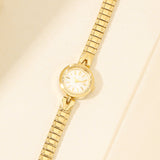 Classic Gold-Plated Vintage Watch – Huna Jewelry