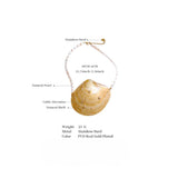Luda Shell Pendant Necklace – Freshwater Pearl Beaded Jewelry | Huna Jewelry