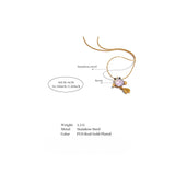Myrna Goldfish Pendant Necklace – Cute & Dainty Charm Jewelry | Huna Jewelry