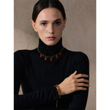 Odette Cherry Jewelry Set – Stylish Bracelet & Necklace | Huna Jewelry