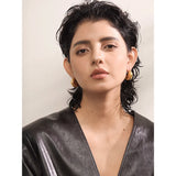 Aura Gold Earrings – Unique, Modern & Tarnish-Free Jewelry | Huna Jewelry