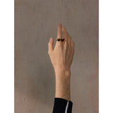 Elaine Double Heart Gold Ring – Dainty & Romantic Jewelry Gift | Huna Jewelry