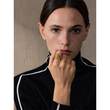 Ines Geometric Wide Cuff Ring – Bold & Modern Statement Jewelry | Huna Jewelry