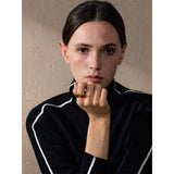 Elaine Double Heart Gold Ring – Dainty & Romantic Jewelry Gift | Huna Jewelry