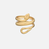 Adjustable Snake Ring - Unique Design, Hypoallergenic & Waterproof
