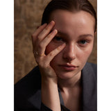 Gabriella Pearl Ring – Delicate Thin Band & Timeless Design | Huna Jewelry