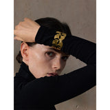 Wren Ginkgo Leaf Cuff Bracelet – Wide, Waterproof & Elegant | Huna Jewelry