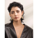 Camila Rectangle Drop Earrings – Hypoallergenic Chic Jewelry | Huna Jewelry