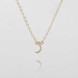 Arabic Initial Necklace – 18K Gold-Plated Custom Pendant | Huna Jewelry