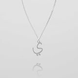 Arabic Initial Necklace – 18K Gold-Plated Custom Pendant | Huna Jewelry