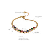 Arielle Gemline Spark Bracelet – Elegant & Versatile | Huna Jewelry