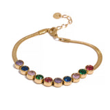 Arielle Gemline Spark Bracelet – Elegant & Versatile | Huna Jewelry