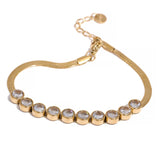 Arielle Gemline Spark Bracelet – Elegant & Versatile | Huna Jewelry
