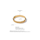 Bea Arrow Eternity Zircon Bangle – Sleek & Sparkling | Huna Jewelry