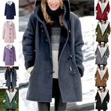 Cozy Fleece-Lined Women's Winter Jacket with Hood - Warm, Stylish, and Perfect for Cold Weather Adventures