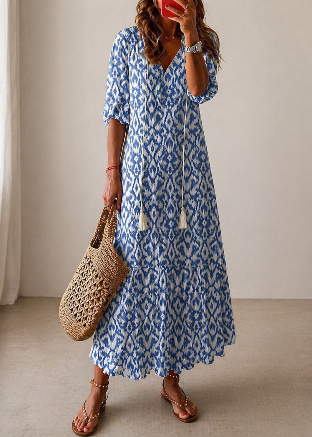 The Aurore – Boho Maxi Dress