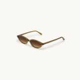 Cat-Eye Polarized Sunglasses with UV Protection - Stylish Acetate Frame