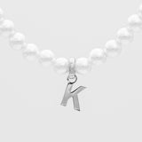 Classic Pearl Initial Bracelet – 18K Gold-Plated Personalized Jewelry | Huna Jewelry