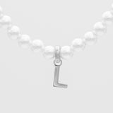 Classic Pearl Initial Bracelet – 18K Gold-Plated Personalized Jewelry | Huna Jewelry