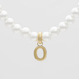 Classic Pearl Initial Bracelet – 18K Gold-Plated Personalized Jewelry | Huna Jewelry