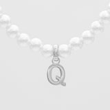 Classic Pearl Initial Bracelet – 18K Gold-Plated Personalized Jewelry | Huna Jewelry