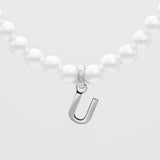 Classic Pearl Initial Bracelet – 18K Gold-Plated Personalized Jewelry | Huna Jewelry