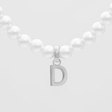 Classic Pearl Initial Bracelet – 18K Gold-Plated Personalized Jewelry | Huna Jewelry