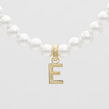 Classic Pearl Initial Bracelet – 18K Gold-Plated Personalized Jewelry | Huna Jewelry