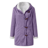 Cozy Fleece-Lined Women's Winter Jacket with Hood - Warm, Stylish, and Perfect for Cold Weather Adventures