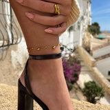 Elegant Gold Anklet Bracelet - Waterproof Hypoallergenic Jewelry for Women