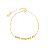 Elegant Gold Anklet for Women - Waterproof, Hypoallergenic Chain Anklet Bracelet