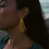 Elegant Gold Hoop Earrings - Waterproof, Hypoallergenic, Minimalist Jewelry for Women