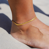 Elegant Snake Anklet - Waterproof Hypoallergenic Jewelry for Women