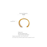 Erica Luxe Pearl Accent Cuff – Modern & Refined | Huna Jewelry