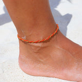 Gold-Plated Anklet for Women - Waterproof, Hypoallergenic, Dainty Design