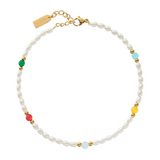 Gold-Plated Stainless Steel Anklet for Women - Adjustable, Hypoallergenic, Minimalist Design