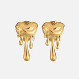 Gold Earrings - Hypoallergenic, Durable Design for All-Day Wear