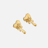 Gold Earrings - Hypoallergenic, Durable Design for All-Day Wear