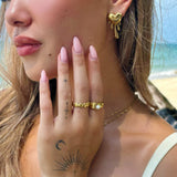 Gold Earrings - Hypoallergenic, Durable Design for All-Day Wear