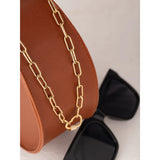 Indigo Heart Pendant Necklace – Stylish Link Chain Jewelry | Huna Jewelry