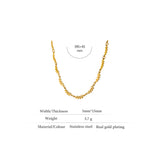 Greer Leaves Necklace – Elegant Nature-Inspired Piece | Huna Jewelry