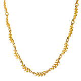 Greer Leaves Necklace – Elegant Nature-Inspired Piece | Huna Jewelry
