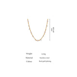 Madison Natural Pearl & Cubic Zirconia Necklace – Timeless Elegant Jewelry | Huna Jewelry