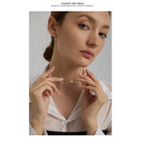 Madison Natural Pearl & Cubic Zirconia Necklace – Timeless Elegant Jewelry | Huna Jewelry
