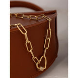 Indigo Heart Pendant Necklace – Stylish Link Chain Jewelry | Huna Jewelry