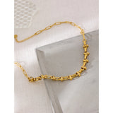 Joxa Link Chain Necklace – Modern & Chic Gold Jewelry for Women | Huna Jewelry
