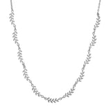 Greer Leaves Necklace – Elegant Nature-Inspired Piece | Huna Jewelry